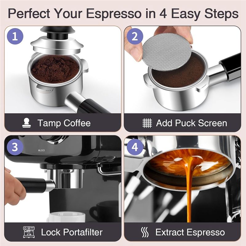 Portafiltro sin fondo AS94-54  - Breville Espresso Barista Express reseña y precio