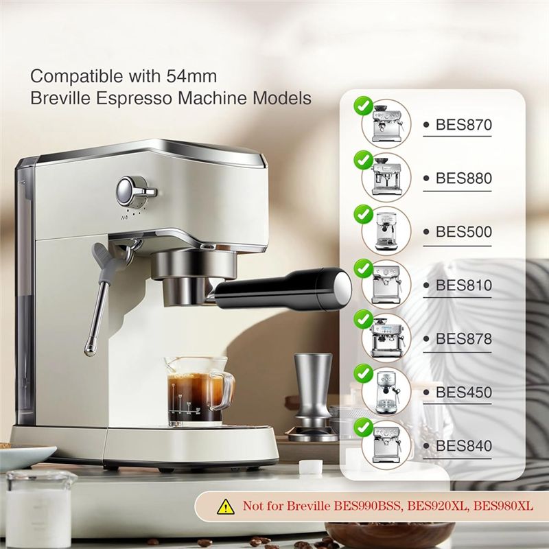 Portafiltro sin fondo AS94-54  - Breville Espresso Barista Express reseña y precio