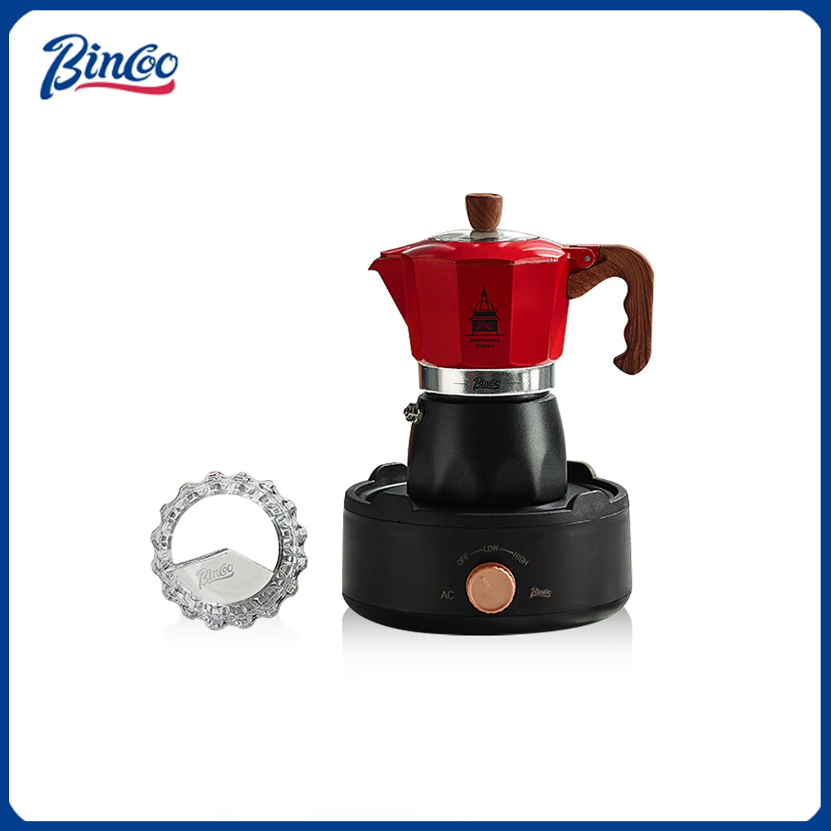 Bincoo-café Moka de doble válv - Coffee Equipment Brands reseña y precio