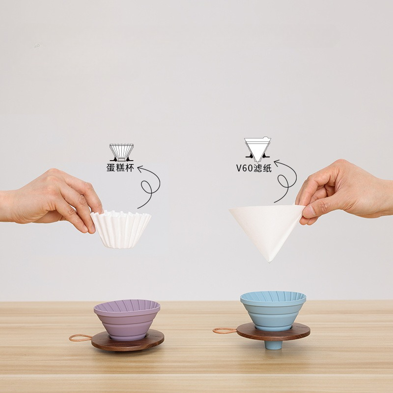 Taza de filtro de café de sili - Coffee Equipment V60 reseña y precio