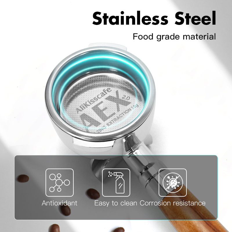 Portafiltro de Café AliKisscaf - Coffee Equipment Brands reseña y precio